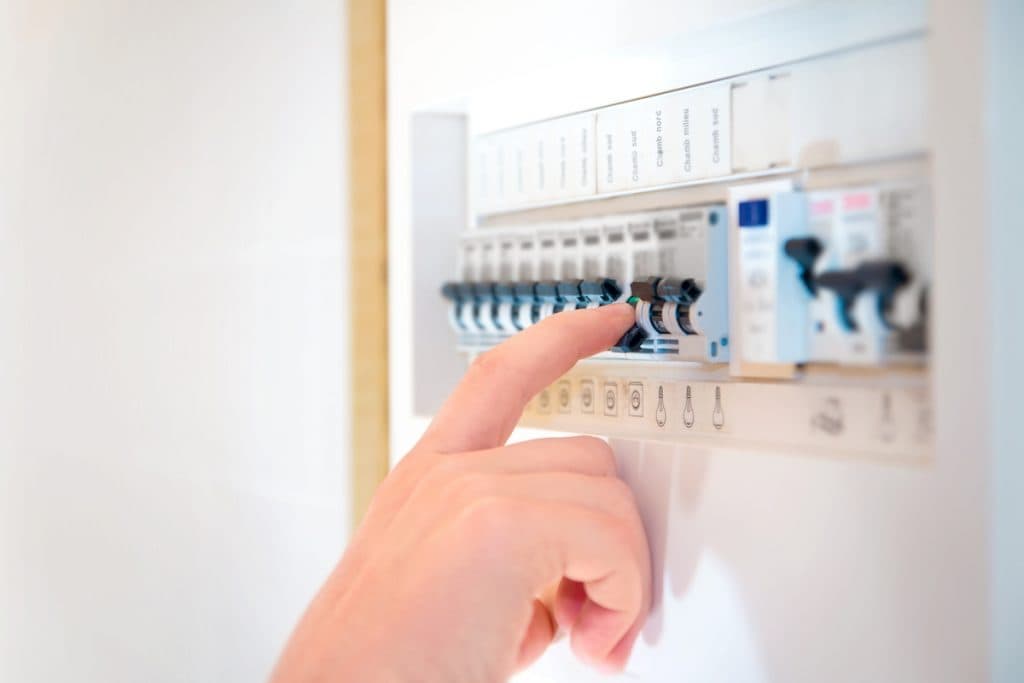 Dépannage électrique PRODIGELEC à Bû — repérage disjoncteurs
